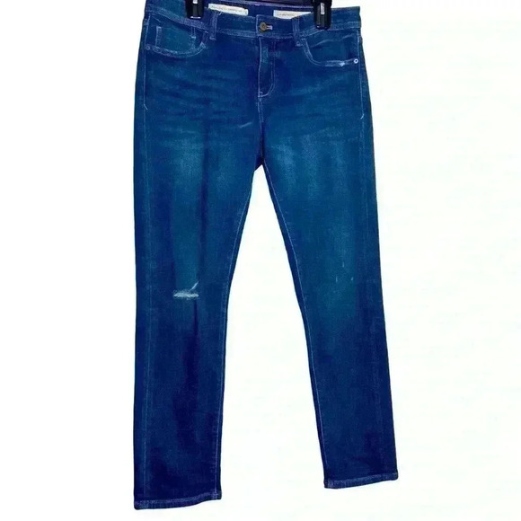 Pilcro and the Letterpress Pants - Pilcro and the letterpress by Anthropology denim slim boyfriend jeans size 29